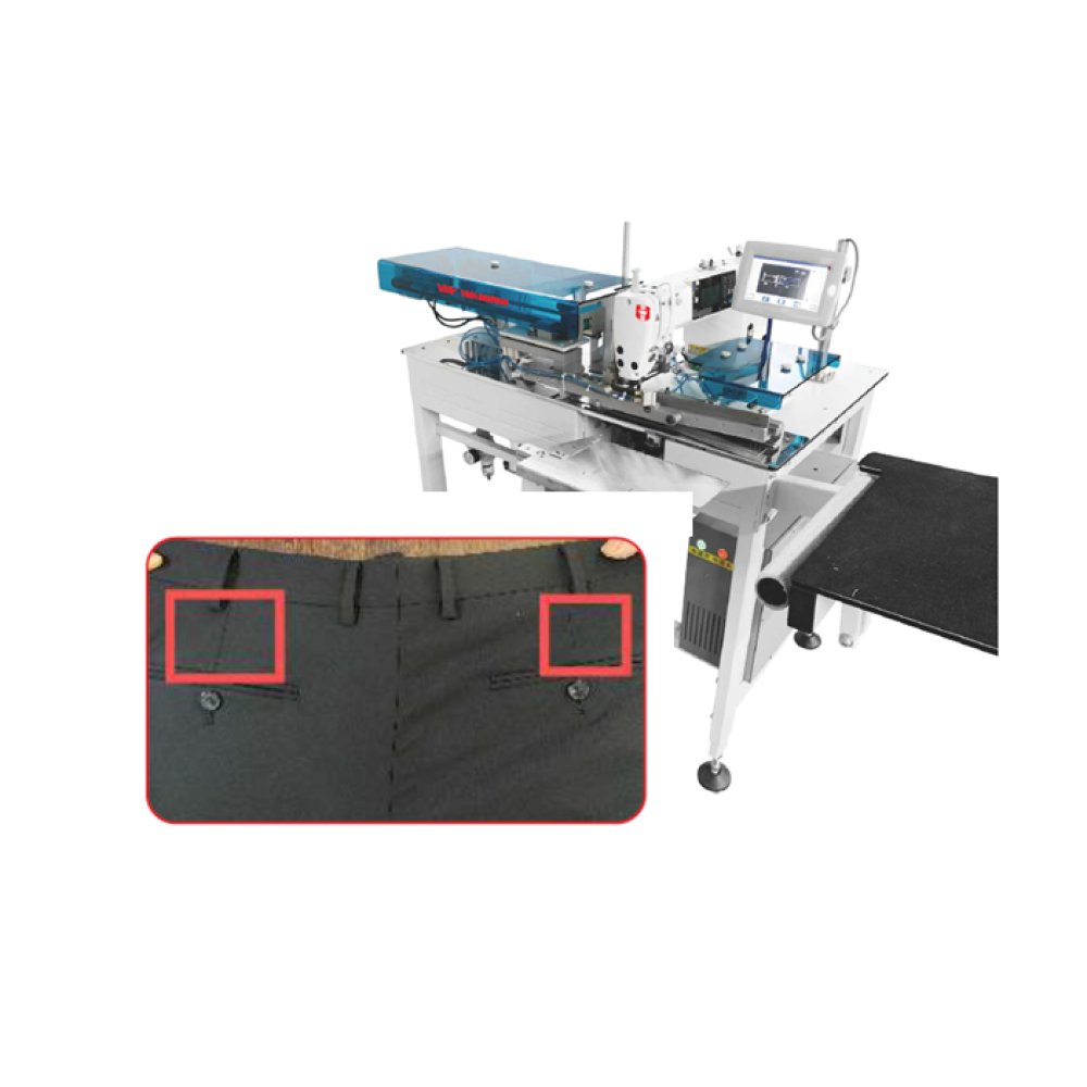 Automat masina de cusut pantaloni