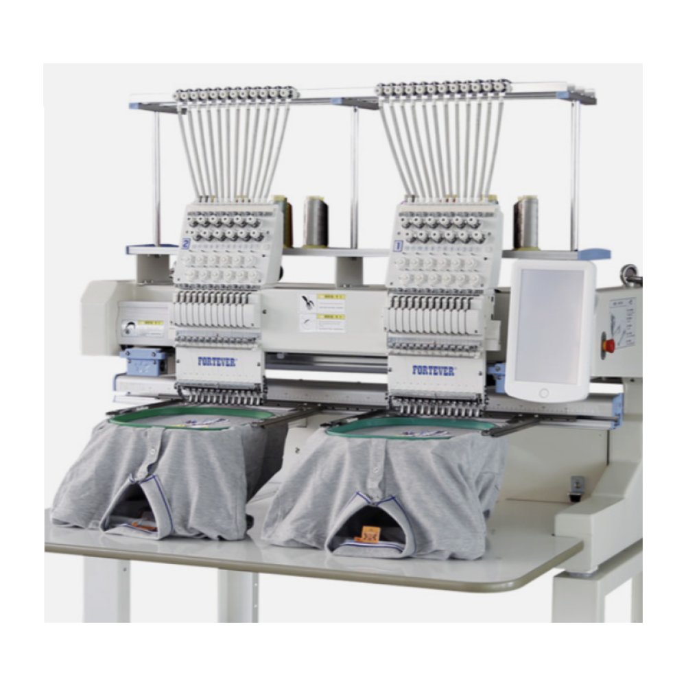 Masina de brodat cu 2 cap / 15 Ace