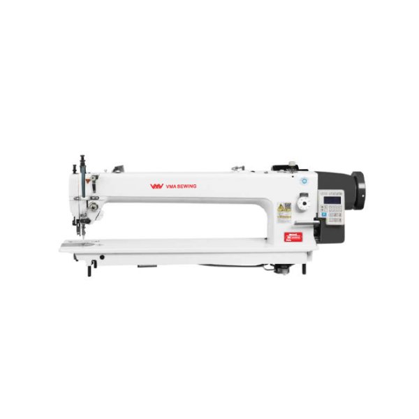 1 - ac , masina de cusut material gros cu Dublu transport cu functii Automate , Brat lung